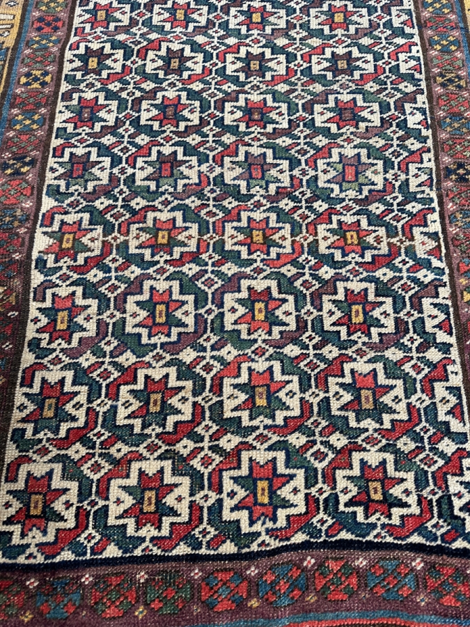 Just Added - Antique Shirvan Daghestan Wool Area Rug 50 X 66 [Photo 4]