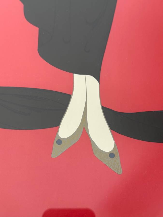 Just Added - Vintage Erte (Romain De Tirtoff) Art Deco Lithograph Poster Titled 'Glamour' 24 X 32 Framed 32 X 41 [Photo 6]