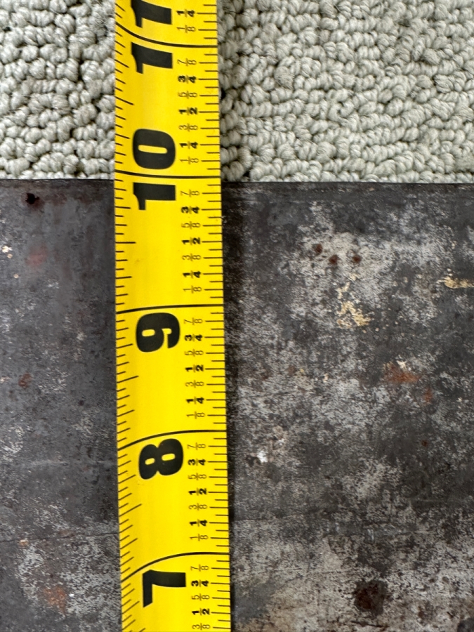 Just Added - Rare Original Antique Religious Retablo Oil On Tin Painting From Mexico Jesus's Communion 'Mano Poderosa' The Mighty Hand Of God 10 X 14 [Photo 11]