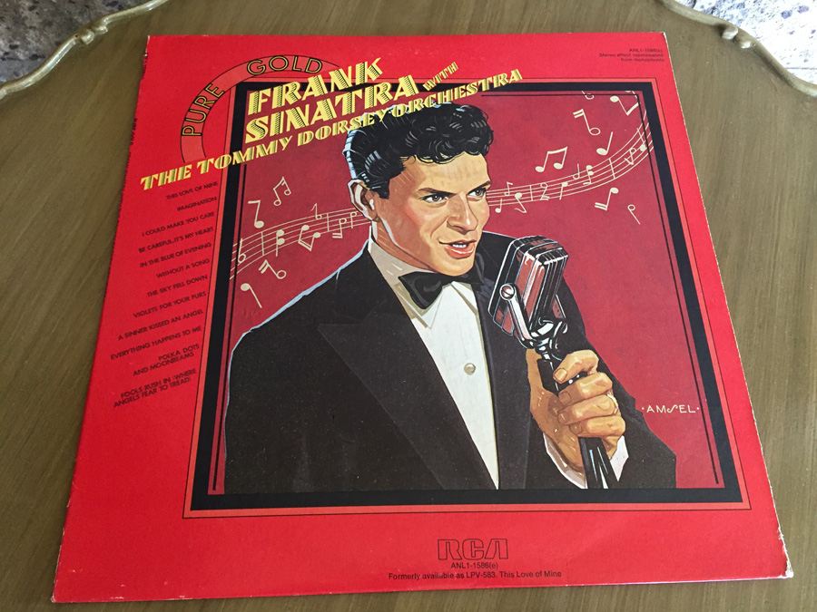 Frank Sinatra With The Tommy Dorsey Orchestra - Pure Gold - RCA ‎- ANL1-1586 - PROMO