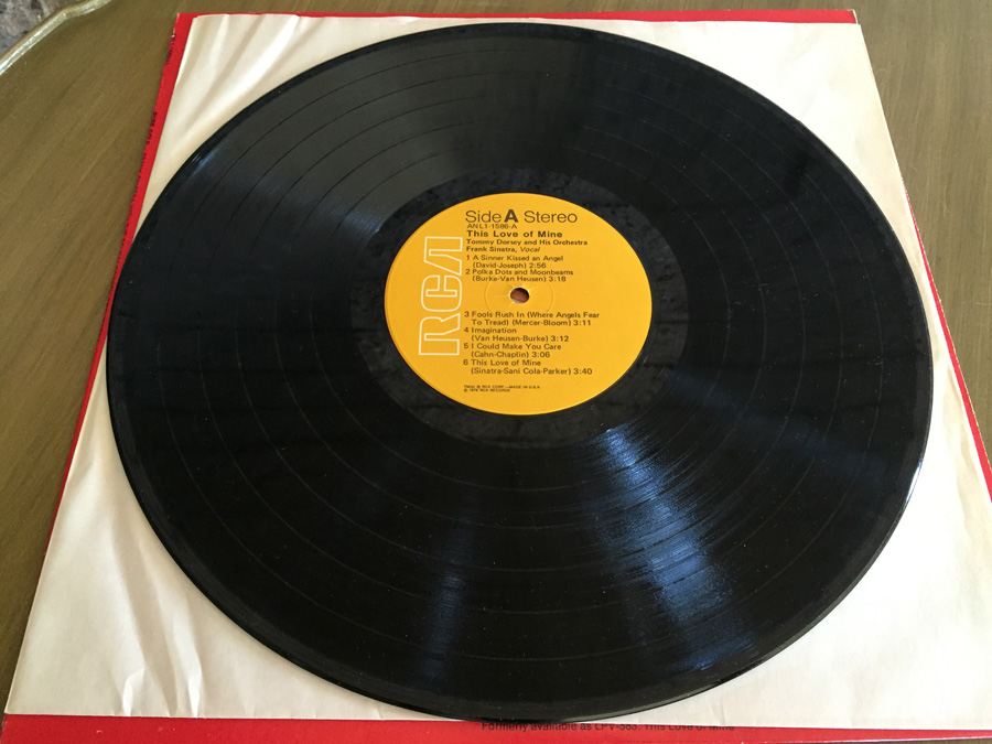 Frank Sinatra With The Tommy Dorsey Orchestra - Pure Gold - RCA ‎- ANL1-1586 - PROMO [Photo 4]