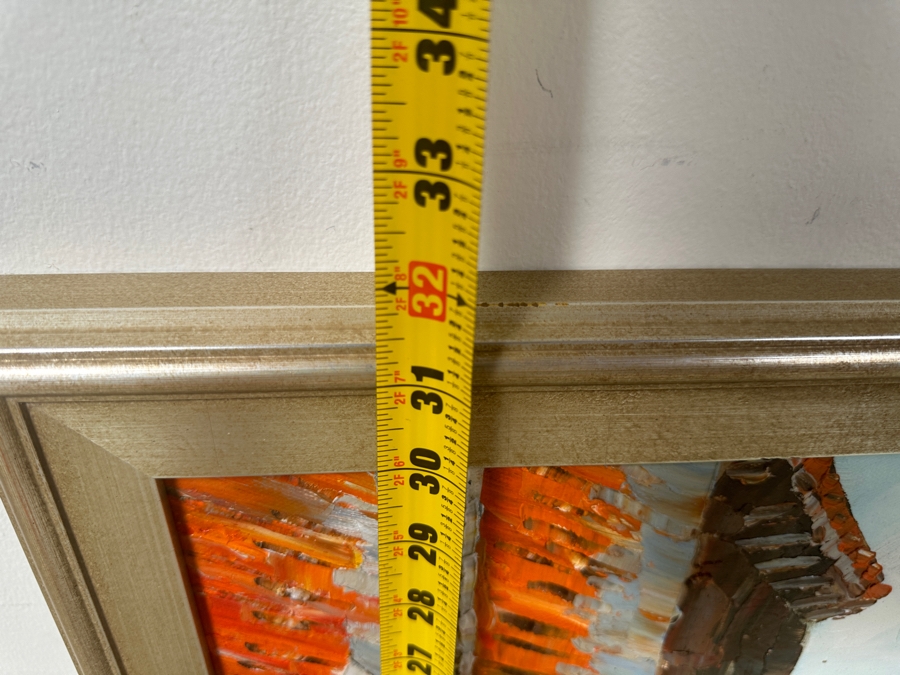 Just Added - Original Oil Painting On Canvas Of A Venetian Canal Scene By Lorenzo 24 X 32 [Photo 6]