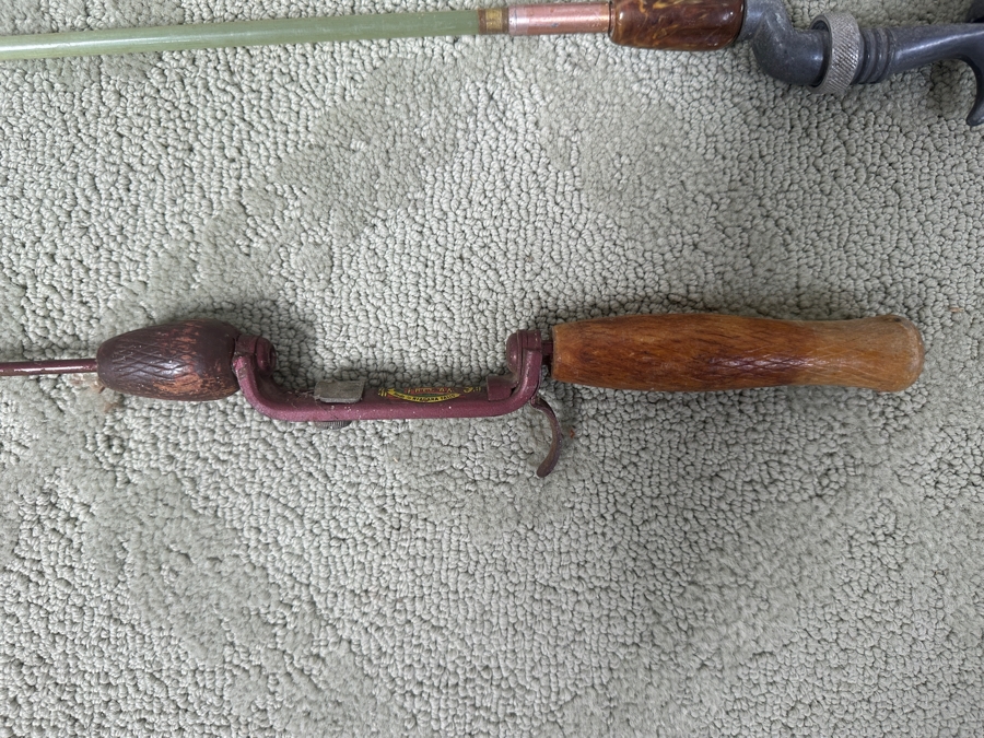 Just Added - Collection Of (12) Vintage Fishing Poles - See Photos [Photo 14]