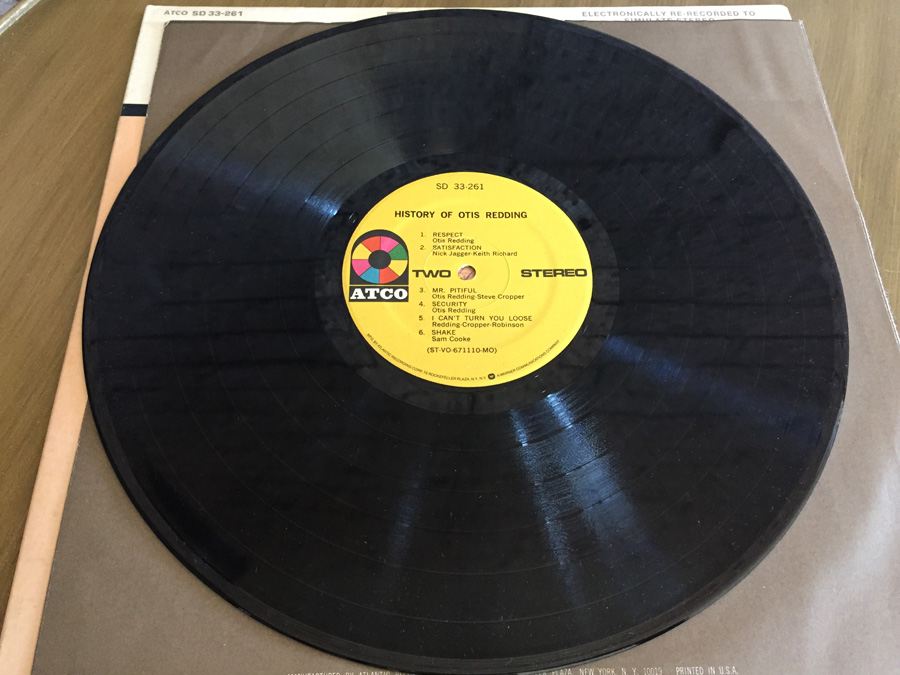 Otis Redding ‎- History Of Otis Redding - ATCO Records ‎- SD 33-261 [Photo 7]