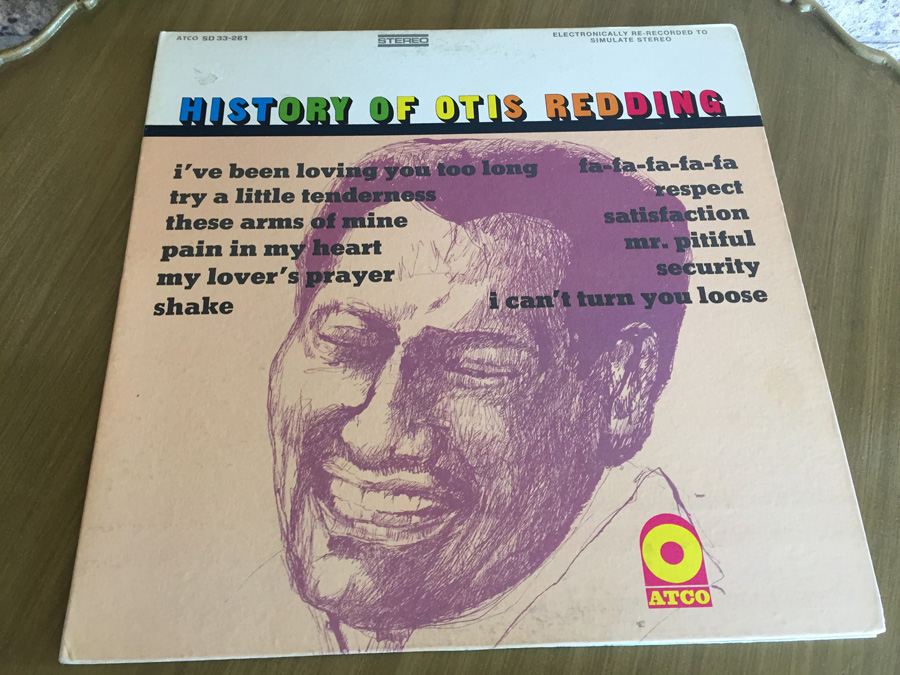 Otis Redding ‎- History Of Otis Redding - ATCO Records ‎- SD 33-261