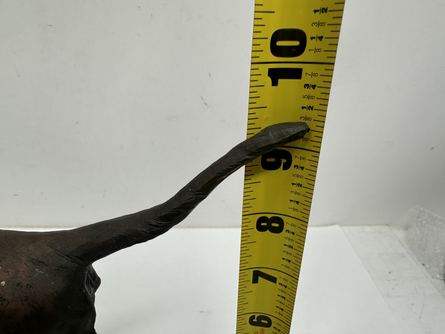 Just Added - Bronze Sculpture On Marble Base Of A Hunting Dog Signed A. Cain - J. B. Deposee Paris Foundry Stamp 12'W X 5'D X 9.5'H [Photo 12]