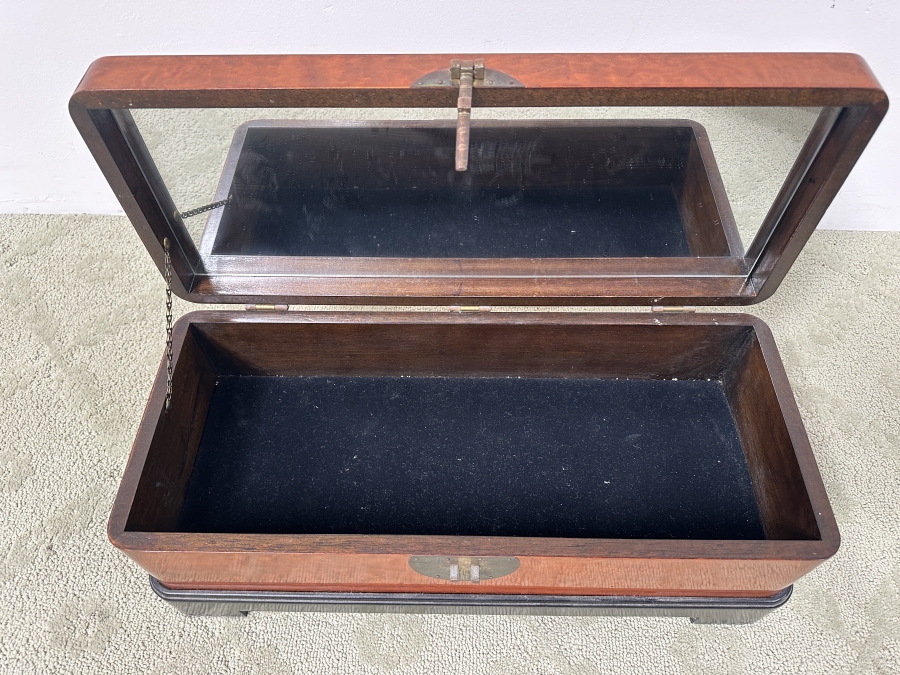 Just Added - Chinese Jewelry Box With Mirror 23'W X 10'D X 9'H [Photo 5]