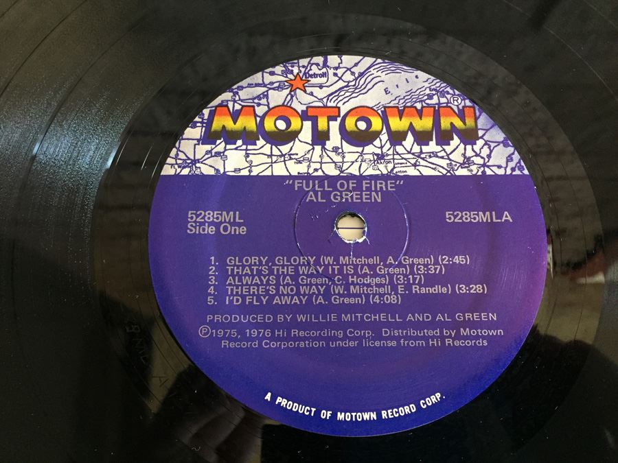 Al Green ‎- Full Of Fire - Motown ‎- 5285ML [Photo 4]
