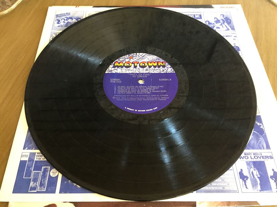 Al Green ‎- Full Of Fire - Motown ‎- 5285ML [Photo 3]
