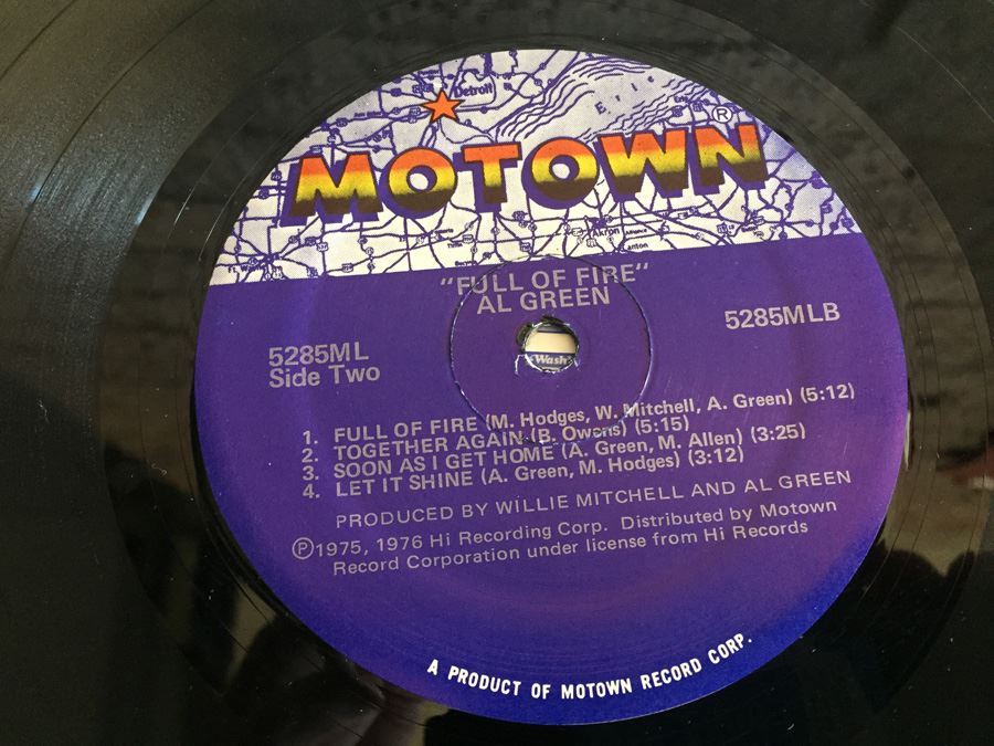 Al Green ‎- Full Of Fire - Motown ‎- 5285ML [Photo 6]