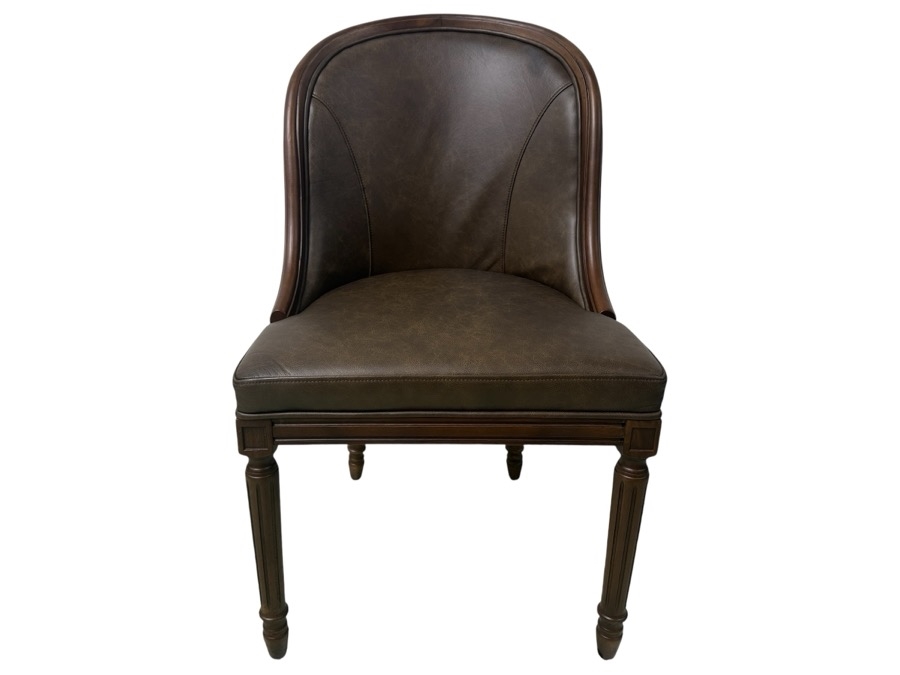 Just Added - Faux Leather Desk Chair