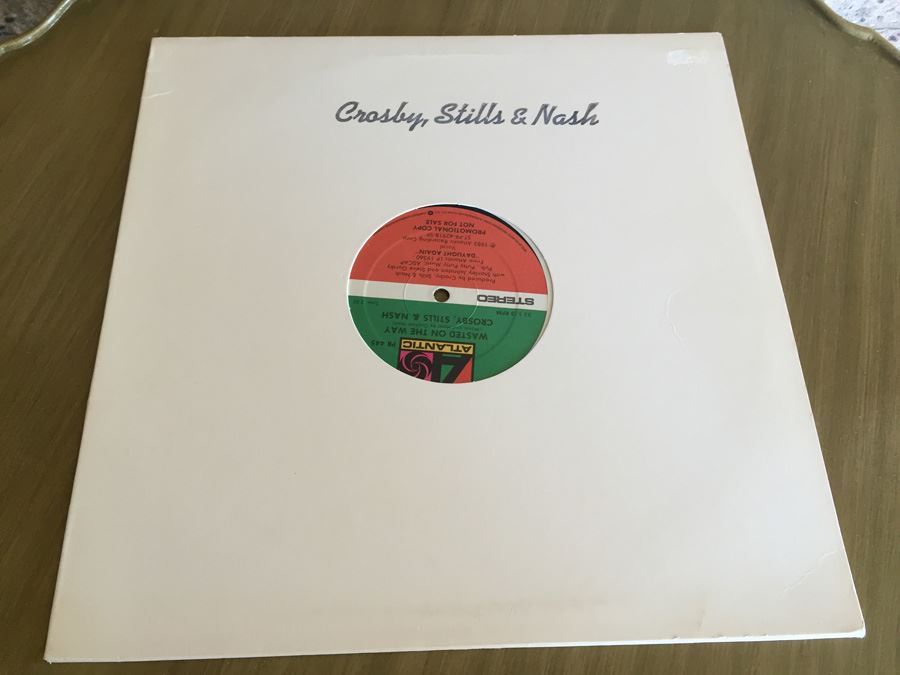 Crosby, Stills & Nash ‎- Wasted On The Way - Atlantic ‎- PR 445 - PROMO