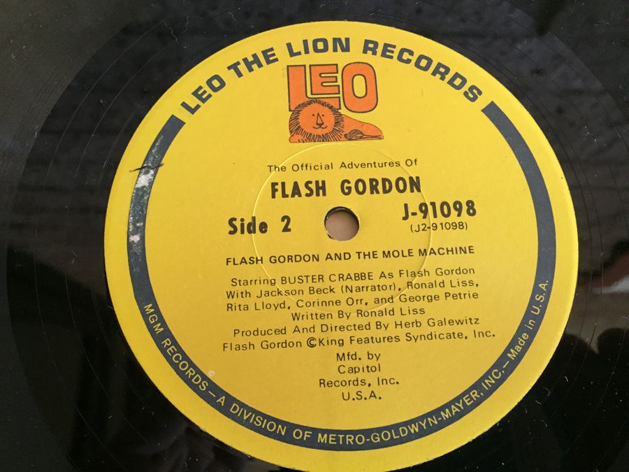 The Official Adventures Of Flash Gordon - Leo The Lion Records ‎- CH-1028 [Photo 7]