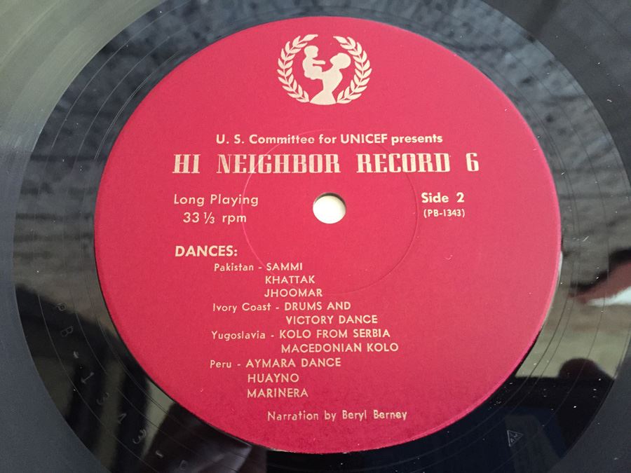 Hi Neighbor Record 6 -  U.S. Committee for UNICEF - PB-1342 [Photo 6]