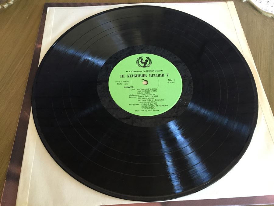 Hi Neighbor Record 7 -  U.S. Committee for UNICEF - RB-250 [Photo 3]