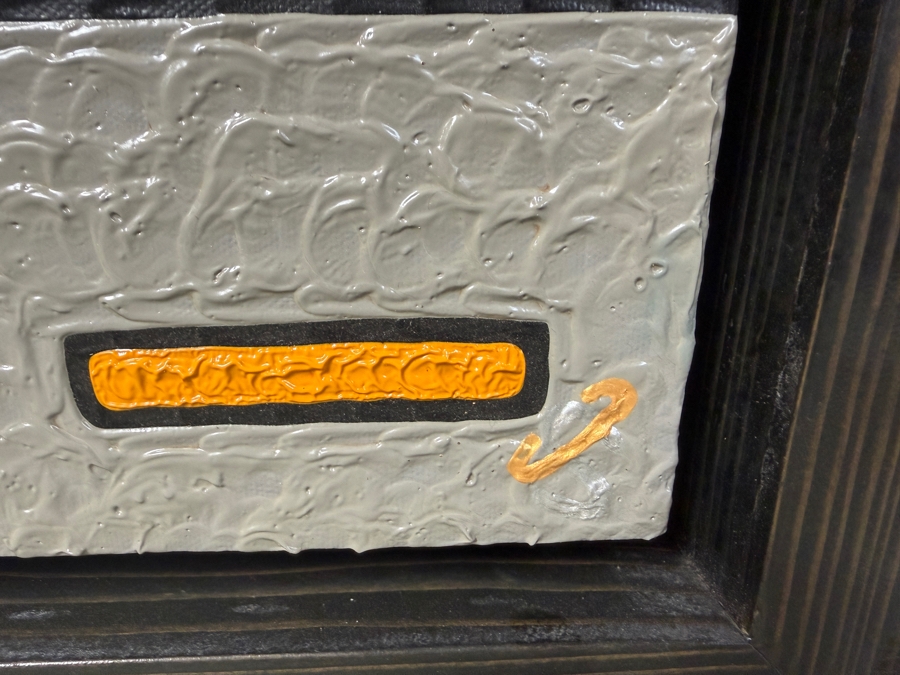 Santos Orellana (B. 1974, American) Original Acrylic Painting On Canvas Signed Bottom Right 'The Art Of Santos' Urban Pop Artwork 24' X 18' With Substantial Hand Painted Wooden Frame 28.5' X 22.5' Estimate $650-$850 [Photo 6]
