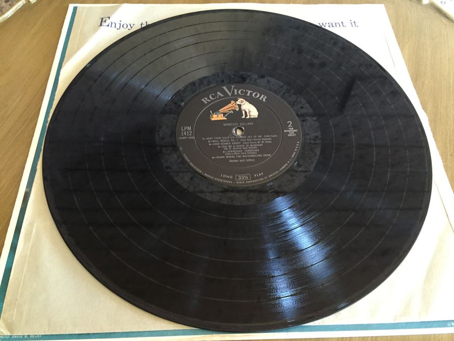 Homer And Jethro ‎- Barefoot Ballads - RCA Victor ‎- LPM-1412 [Photo 5]