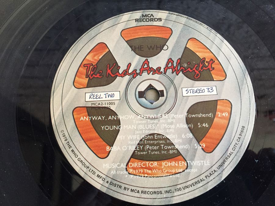 Who, The ‎- The Kids Are Alright - MCA Records ‎- MCA2-11005 [Photo 10]