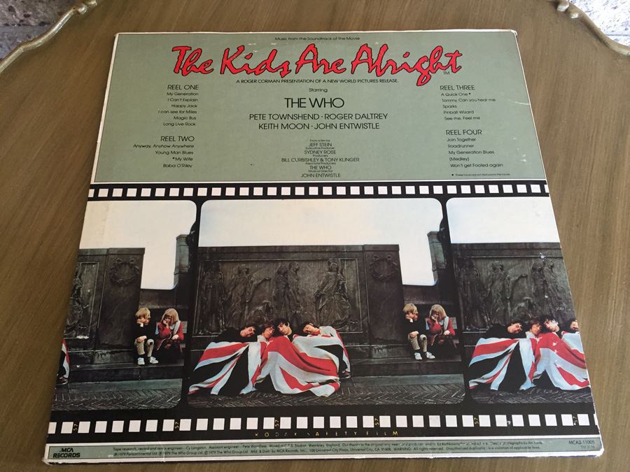 Who, The ‎- The Kids Are Alright - MCA Records ‎- MCA2-11005 [Photo 2]