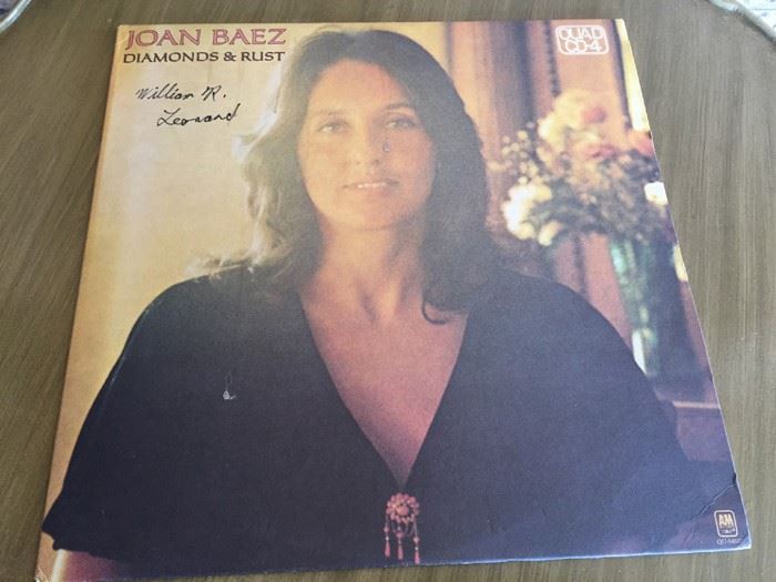 Joan Baez ‎- Diamonds & Rust - A&M Records ‎- QU-54527 - Quadraphonic - CD-4