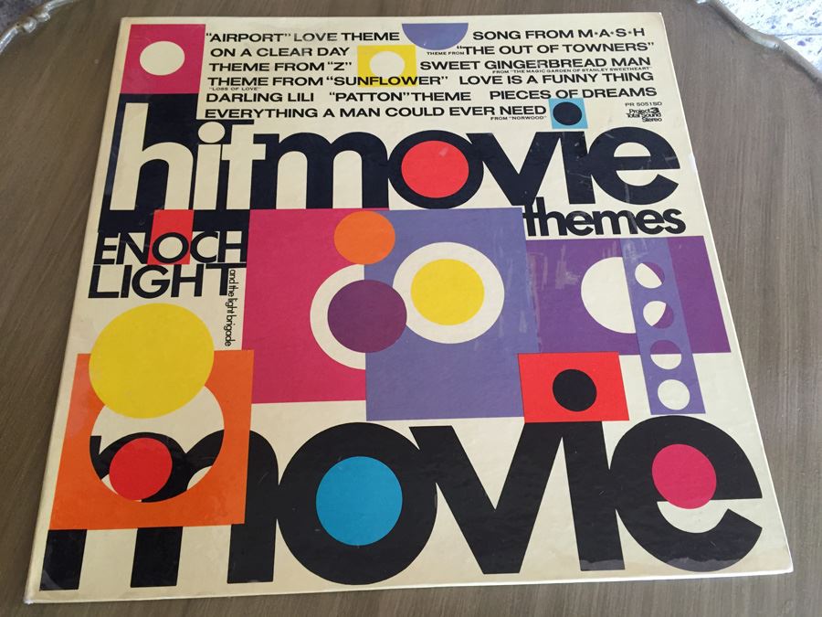 Enoch Light And The Light Brigade ‎- Hit Movie Themes - The Total Sound ‎- PR 5051 SD - Quadraphonic - 4 Channel
