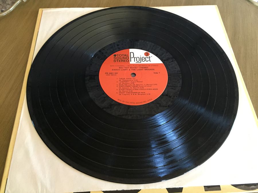 Enoch Light And The Light Brigade ‎- Hit Movie Themes - The Total Sound ‎- PR 5051 SD - Quadraphonic - 4 Channel [Photo 5]