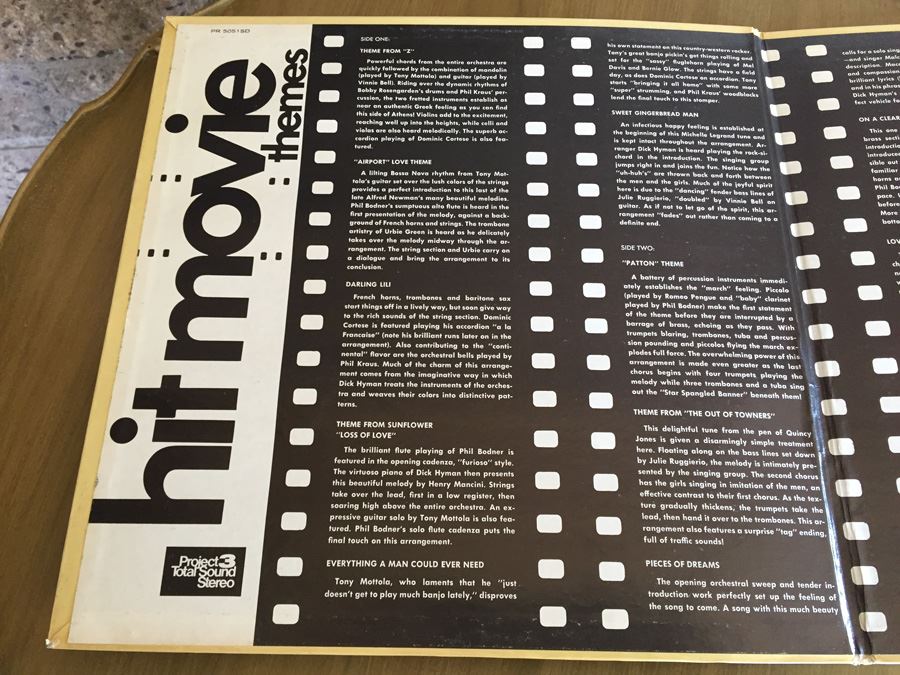 Enoch Light And The Light Brigade ‎- Hit Movie Themes - The Total Sound ‎- PR 5051 SD - Quadraphonic - 4 Channel [Photo 3]