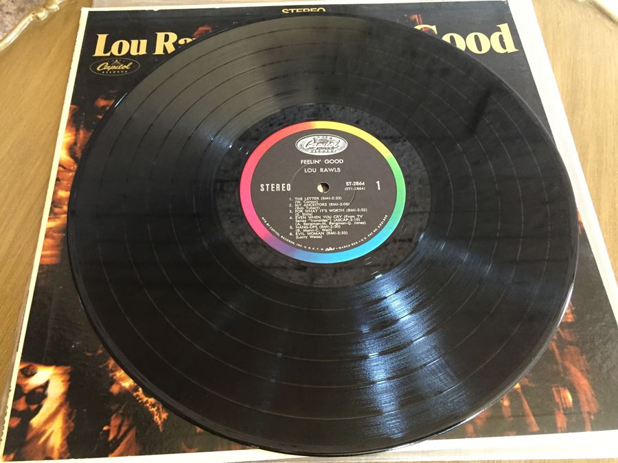 Lou Rawls ‎- Feelin' Good - Capitol Records ‎- ST 2864 [Photo 3]