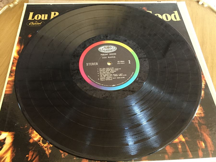 Lou Rawls ‎- Feelin' Good - Capitol Records ‎- ST 2864 [Photo 5]