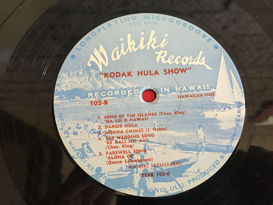 Louise Akeo And Louise Akeo And Her Royal Hawaiian Girls ‎- The Kodak Hula Show - Waikiki Records - LP-102 [Photo 7]