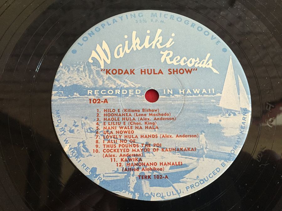 Louise Akeo And Louise Akeo And Her Royal Hawaiian Girls ‎- The Kodak Hula Show - Waikiki Records - LP-102 [Photo 5]