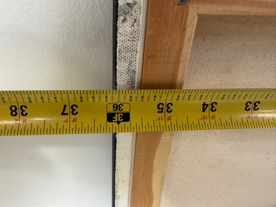 Gerrit Greve (1948-2024, Cardiff by the Sea, CA) Original Abstract Acrylic Spirit Boat Painting On Canvas Signed Verso And Dated 2014 36' X 36' Estimate $1,100-$2,200 [Photo 8]