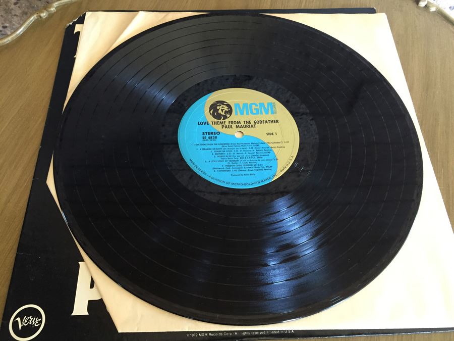 Paul Mauriat ‎- Love Theme From The Godfather - MGM Records ‎- SE 4838 [Photo 3]