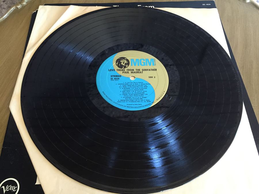 Paul Mauriat ‎- Love Theme From The Godfather - MGM Records ‎- SE 4838 [Photo 5]