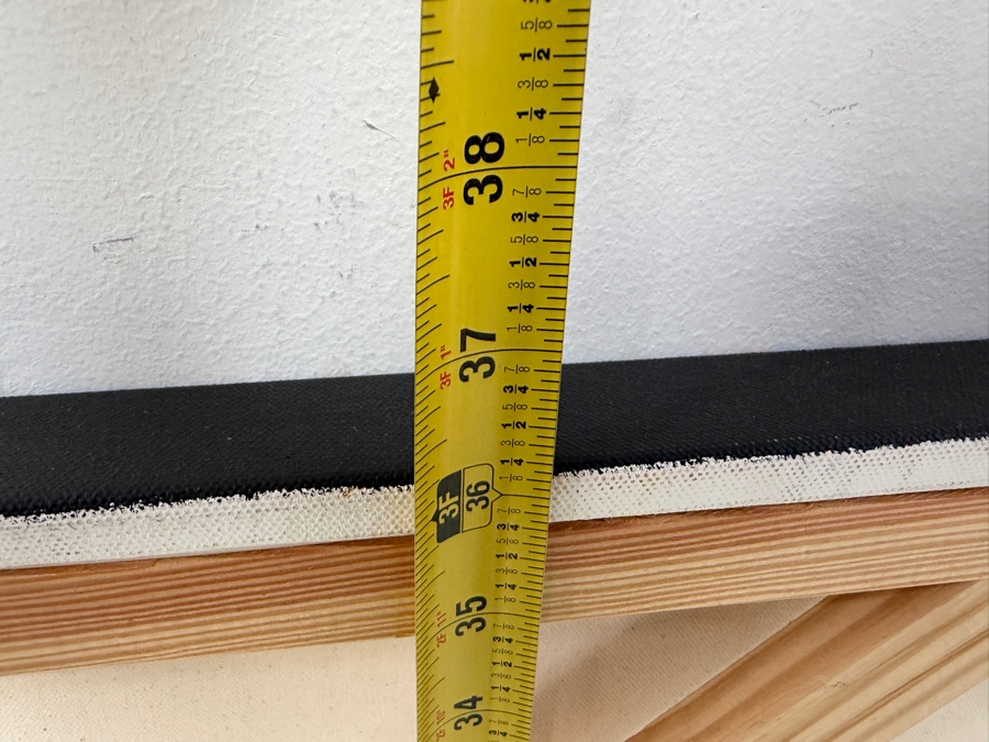 Gerrit Greve (1948-2024, Cardiff by the Sea, CA) Original Acrylic Painting On Canvas Titled 'Wonderment 14' Signed Verso Dated 2016 36' X 36' Estimate $1,100 -$2,200 [Photo 12]