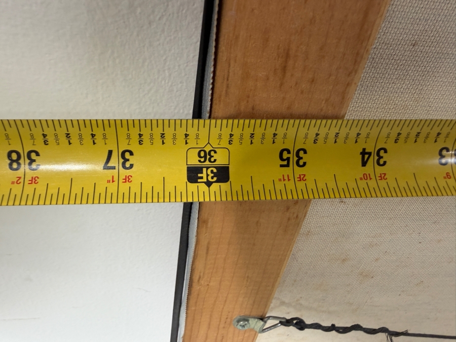 Gerrit Greve (1948-2024, Cardiff by the Sea, CA) Original Acrylic Painting On Canvas Titled 'Heart Gathering' Signed Lower Right 36' X 36' Estimate $1,100 - $2,200 [Photo 10]