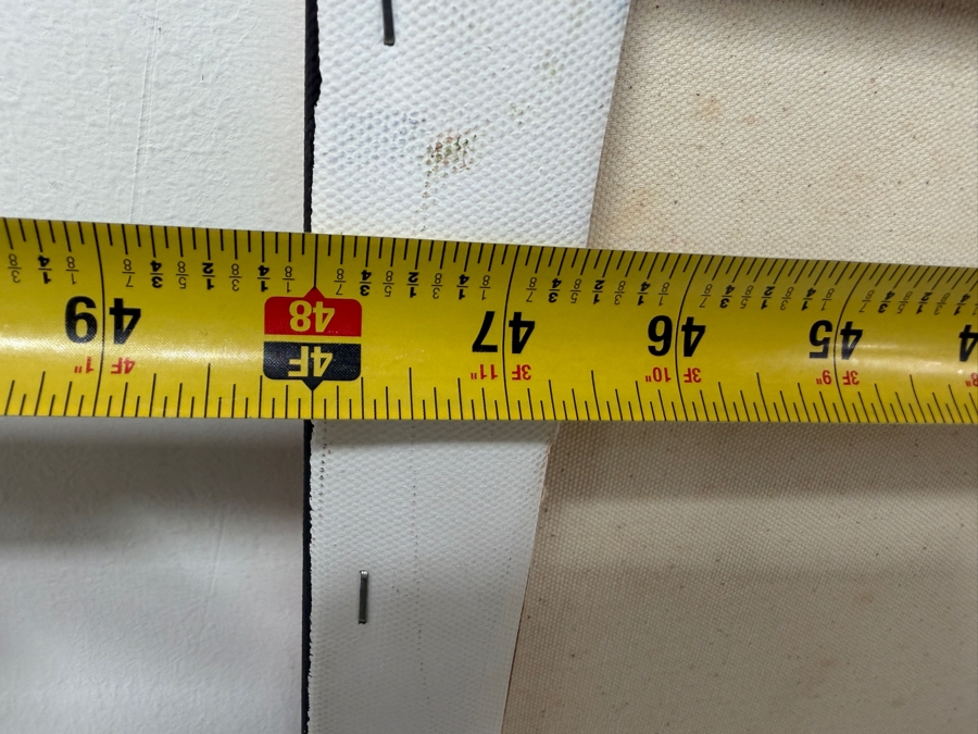 Gerrit Greve (1948-2024, Cardiff by the Sea, CA) Original Acrylic Painting On Canvas Untitled Rocks Unsigned 48” X 48” Estimate $1,900 - $3,800 [Photo 7]