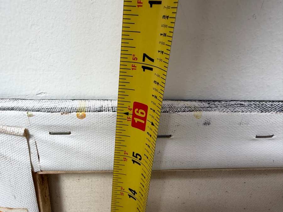 Gerrit Greve (1948-2024, Cardiff by the Sea, CA) Original Acrylic Mixed-Media Sand Painting On Canvas Untitled Unsigned 20' X 16' Estimate $275 - $525 [Photo 6]