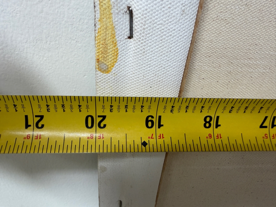 Gerrit Greve (1948-2024, Cardiff by the Sea, CA) Original Acrylic Mixed-Media Sand Painting On Canvas Untitled Unsigned 20' X 16' Estimate $275 - $525 [Photo 5]