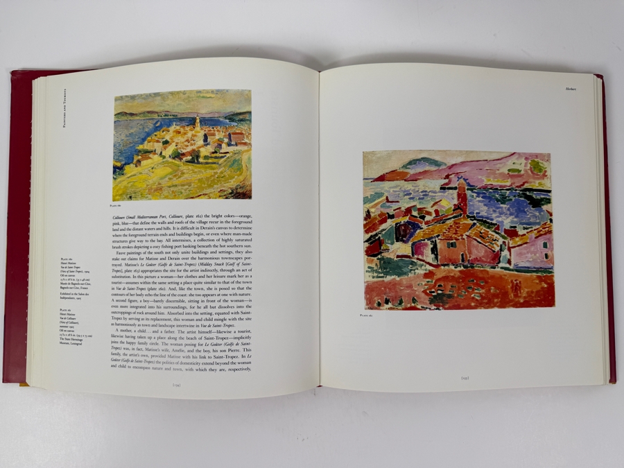 First Edition Hardcover Art Book The Fauve Landscape 1990 [Photo 6]