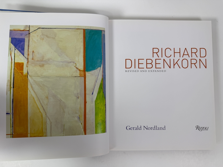 Hardcover Artbook Richard Diebenkorn Revised And Expanded Published By Rizzoli 2008 [Photo 2]
