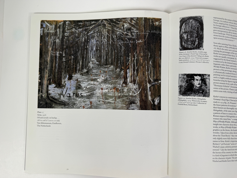 Softcover Art Book Anselm Kiefer [Photo 3]