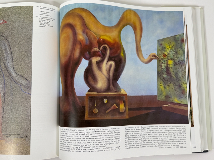 Hardcover Art Book With Slipcase Max Ernst With 683 Illustrations Published By Konemann [Photo 9]