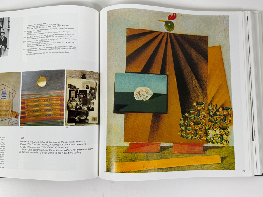 Hardcover Art Book With Slipcase Max Ernst With 683 Illustrations Published By Konemann [Photo 10]