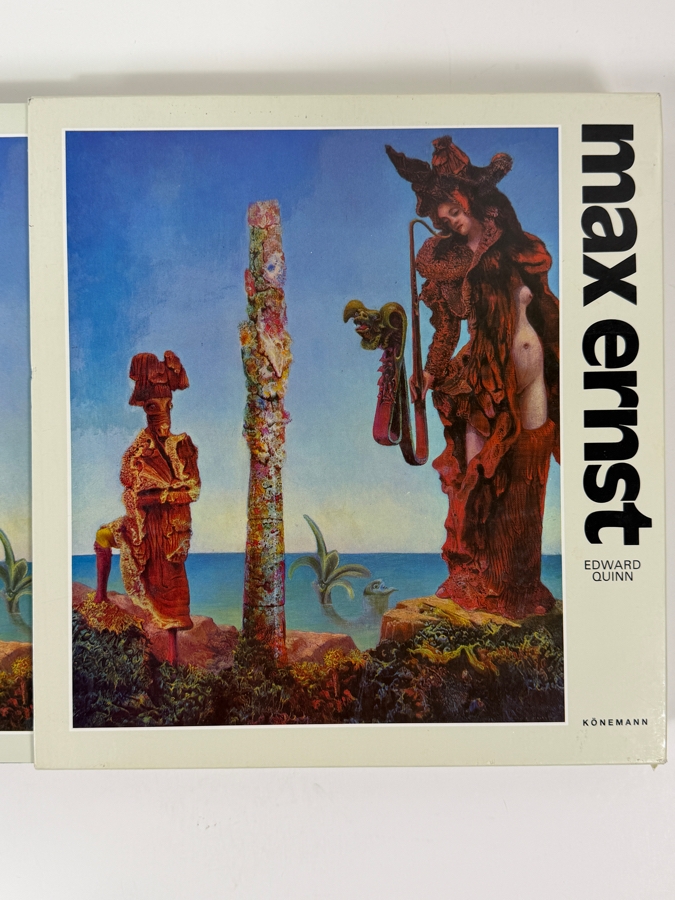 Hardcover Art Book With Slipcase Max Ernst With 683 Illustrations Published By Konemann [Photo 2]