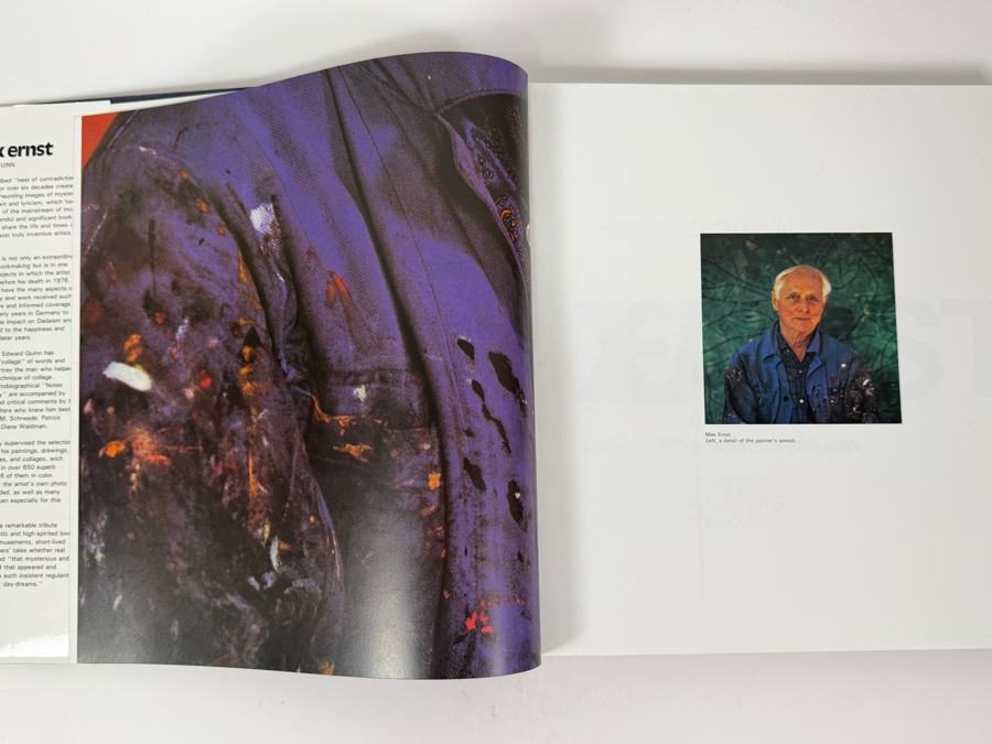 Hardcover Art Book With Slipcase Max Ernst With 683 Illustrations Published By Konemann [Photo 5]