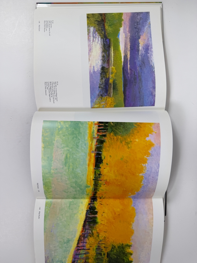 Hardcover Art Book Wolf Kahn By Justin Spring 1996 [Photo 5]