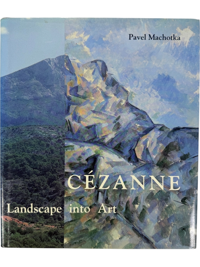 Hardcover Art Book Cezanne Landscape Into Art By Pavel Machotka 1996