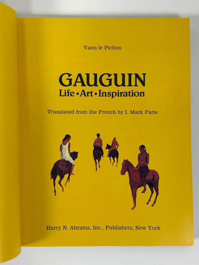 Hardcover Art Book Gauguin: Life - Art - Inspiration 1987 Harry N. Abrams [Photo 4]