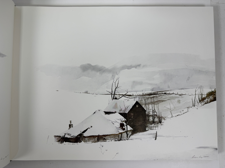First Printing Hardcover Art Book Andrew Wyeth By Richard Meryman [Photo 8]